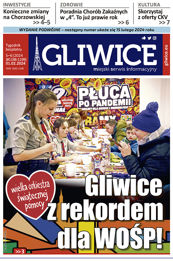 Miejski Serwis Informacyjny - Gliwice, nr 5-6/2024 z 1 lutego 2024 r.