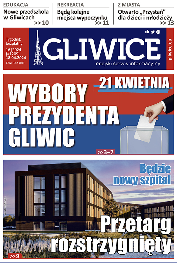 Miejski Serwis Informacyjny - Gliwice, nr 16/2024 z 18 kwietnia 2024 r.