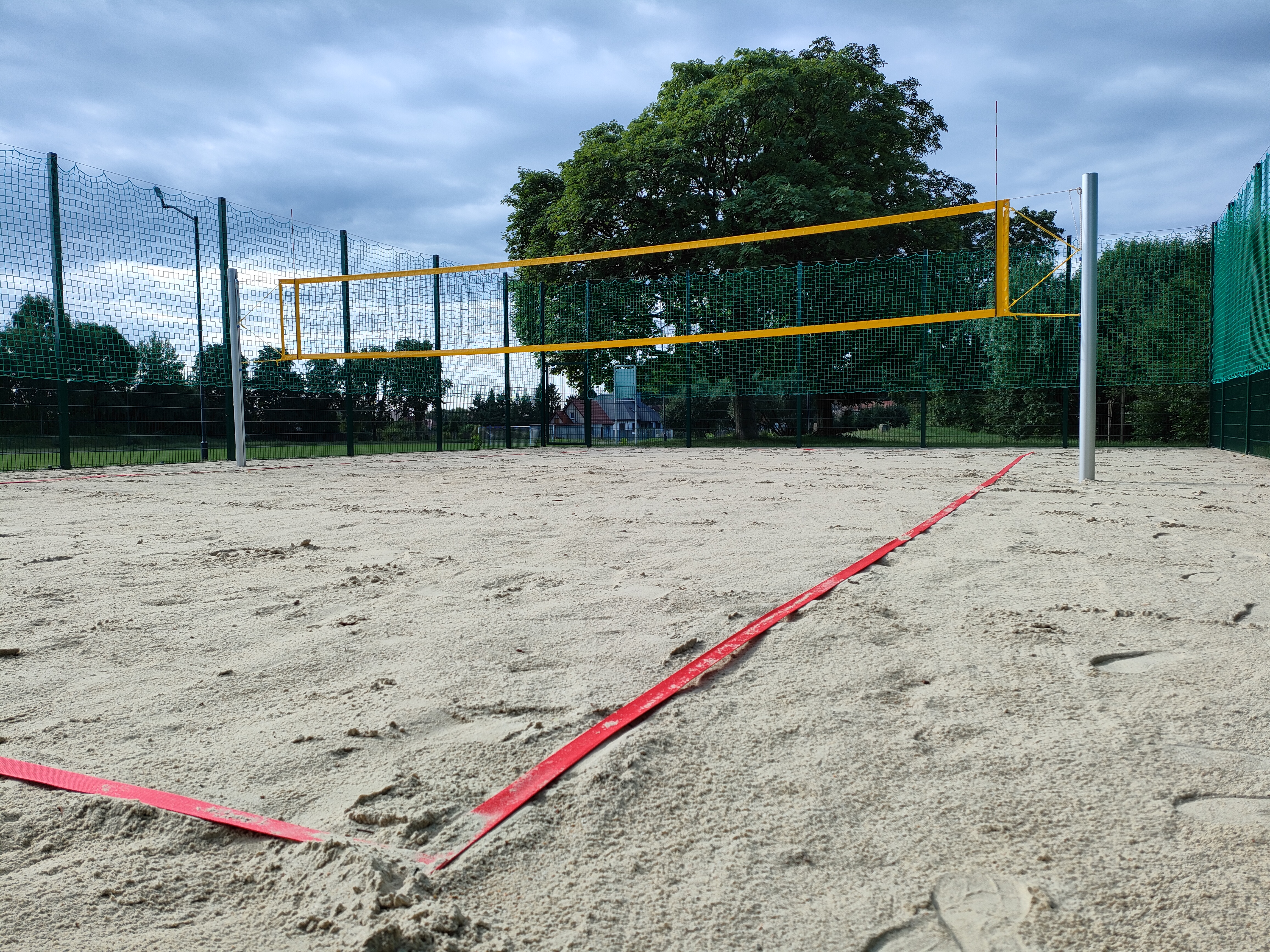 Boisko do siatkówki plażowej w Sośnicy